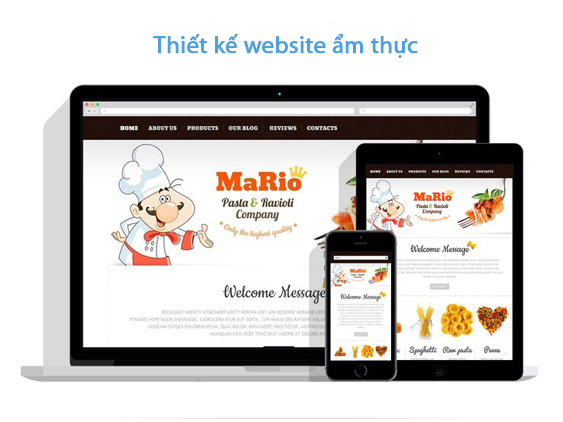 Thiết kế website ẩm thực – cách quảng bá hiệu quả